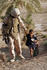 #11101 Picture of a Soldier With an Iraqi Child by JVPD