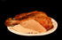 #1216 Picture of Thanksgiving Turkey Leftovers on a Paper Plate by Kenny Adams
