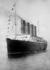 #12826 Picture of the RMS Lusitania in a Harbor by JVPD