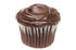#16952 Picture of One Whole Chocolate Cupcake With Chocolate Frosting by JVPD