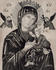 #18609 Photo of Virgin Mary Holding Jesus and Archangels Michael and Gabriel by JVPD