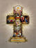 #18620 Photo of an Easter Cross With Scenes From the Bible and Children With Easter Eggs by JVPD