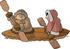 #18847 Two Eskimos in a Kayak Clipart by DJArt