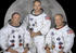 #19957 Stock Picture of Neil Armstrong, Michael Collins, and Buzz Aldrin in Space Suits by JVPD