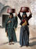 #20433 Historical Stock Photography of Two Female Milk Sellers in Siloam by JVPD