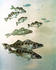 #21013 Clipart Image Illustration of Walleye, Yellow Perch and Pike Fish Swimming Together by JVPD