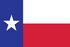 #34080 Clip Art Graphic of the Lone Star On The Blue, White And Red Texas State Flag by JVPD