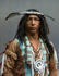 #40804 Stock Photo of an Portrait Of An Ojibwa Native American Indian Brave Man Known As Arrowmaker, 1903 by JVPD