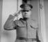 #41224 Stock Photo of Babe Ruth Facing Front, Wearing A Uniform And Saluting by JVPD