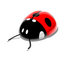 #44374 Royalty-Free (RF) Illustration of a 3d Shiny Ladybug - Pose 3 by Julos