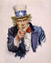 #6852 Stock Illustration of Uncle Sam Wearing The Starred Hat And Pointing His Finger by JVPD