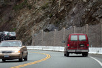 Driving by Rockslide Area
