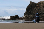 Photographer Photographing the Oregon Coast