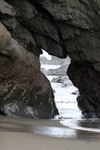 Cave in a Rock at the Beach