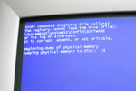 Blue Computer Screen