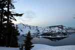Evergreen Trees, Wizard Island, Crater Lake