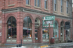 Snowfall in Front of the Jville Tavern