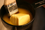 Brush Dipped in Melting Butter