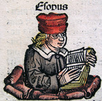 Aesop, as depicted in the Nuremberg Chronicle by Hartmann Schedel