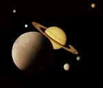 Photo of a Saturn System Montage