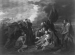 Black and White Version of The death of General Wolfe