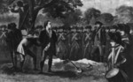 Execution of Nathan Hale on the Site of East Broadway