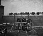 Gen. John F. Hartranft Reading the Death Warrant to the Conspirators of the Lincoln Assassination