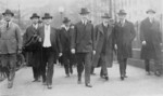 President Coolidge Walking With Members of the Fine Arts Commission