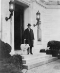 President Calvin Coolidge With Dog