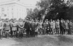 President Calvin Coolidge With Members of the Military Order of the World War