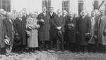 President Calvin Coolidge With Grand Masters of Masons