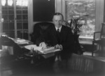 Calvin Coolidge in Oval Office
