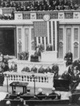 President Coolidge Delivering his First Message to Congress