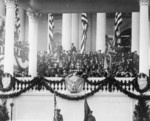 Calvin Coolidge Making Speech at his Inauguration