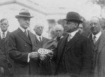 President Coolidge Receiving Membership in the AAA