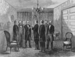Andrew Johnson Taking the Oath of Office