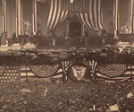 Chief Justice Melville W. Fuller Administering the Oath of Office to Benjamin Harrison