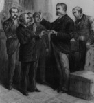Justice John R. Brady Administering the Oath of Office to Vice President Arthur