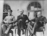 Roosevelt, Stalin and Churchill
