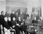 American and British Military Leaders at the Casablanca Conference