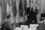 Gerald Ford Being Photographed by Buck May