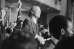 Gerald Ford Covered With Confetti