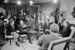 President Gerald Ford Preparing for a TV Interview