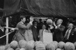 Gerald Ford Tossing a Watermelon