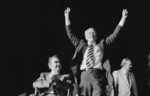 Gerald Ford Making a Victory Sign