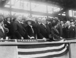 Herbert Hoover at a Baseball Game