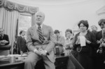 President Gerald Ford Talking With Reporters