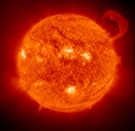 Handle Shaped Prominence on the Sun