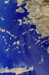 Greek islands of the Aegean Sea