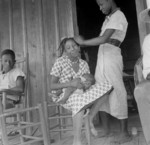 African American Women on a Porch